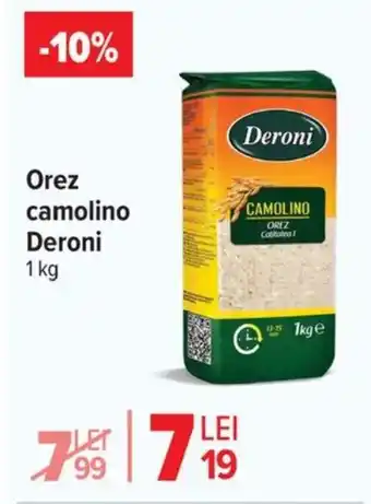 Carrefour Market DERONI Orez camolino Ofertă