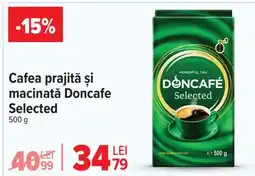 Carrefour Market Cafea prajită şi macinată Doncafe Selected Ofertă