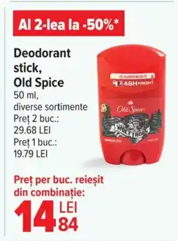 Carrefour Market OLD SPICE Deodorant stick Ofertă