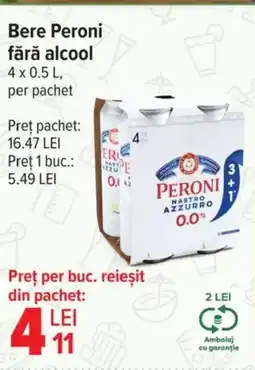 Carrefour Market Bere Peroni fără alcool Ofertă