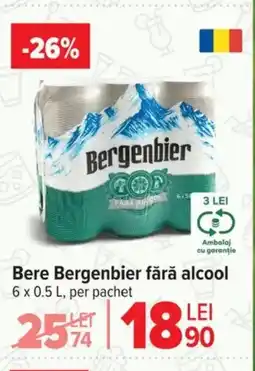 Carrefour Market Bere Bergenbier fără alcool Ofertă