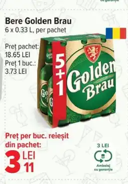 Carrefour Market GOLDEN BRAU Bere Ofertă