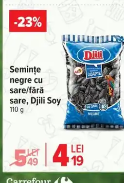 Carrefour Market DJILI SOY Semințe negre cu sare/fără sare Ofertă
