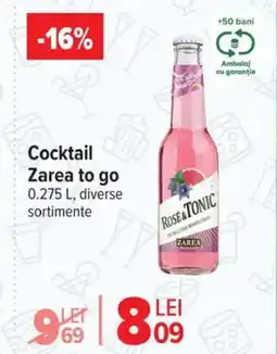 Carrefour Market ZAREA TO GO Cocktail Ofertă