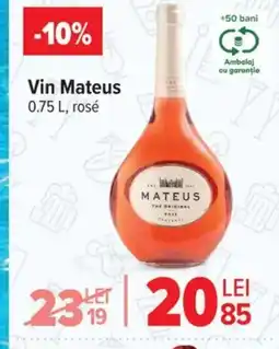 Carrefour Market MATEUS Vin Ofertă