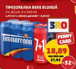 Penny TIMIŞOREANA Bere blondă Ofertă