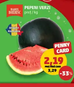 Penny Pepeni verzi Ofertă