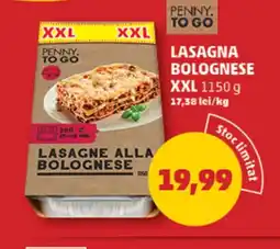 Penny PENNY TO GO Lasagna bolognese xxl Ofertă