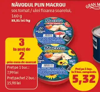 Penny MACROU Năvodul plin Ofertă
