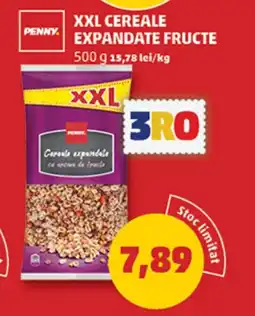 Penny PENNY Xxl cereale expandate fructe Ofertă