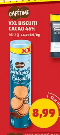 Penny CAFÉTIME Xxl biscuiti cacao Ofertă