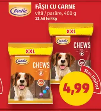 Penny BODIE Fâşii cu carne Ofertă