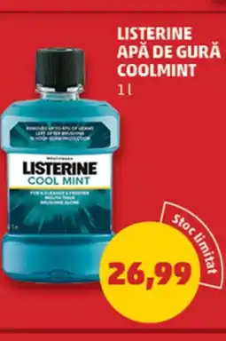 Penny LISTERINE Apă de gură coolmint Ofertă