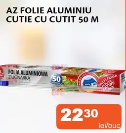 Unicarm Az folie aluminiu cutie cu cutit 50 m Ofertă