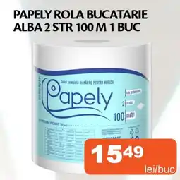 Unicarm Papely rola bucatarie alba Ofertă