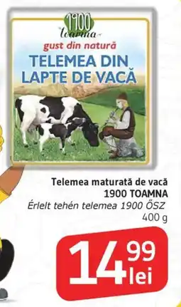 Supeco Telemea maturată de vacǎ 1900 TOAMNA Ofertă