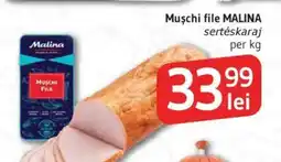 Supeco Muschi file MALINA Ofertă