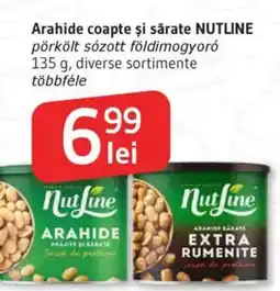 Supeco Arahide coapte şi sărate NUTLINE Ofertă