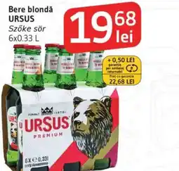 Supeco Bere blondǎ URSUS Ofertă