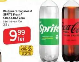 Supeco Băutură carbogazoasă SPRITE Fresh/ COCA COLA Zero Ofertă