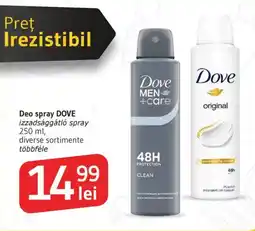 Supeco Deo spray DOVE Ofertă