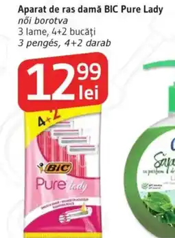 Supeco Aparat de ras damǎ BIC Pure Lady Ofertă