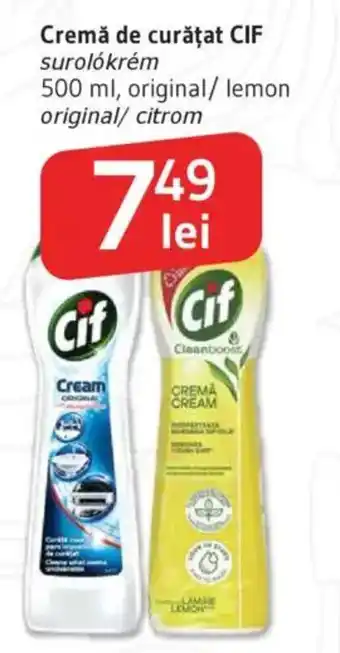 Supeco Cremă de curățat CIF Ofertă