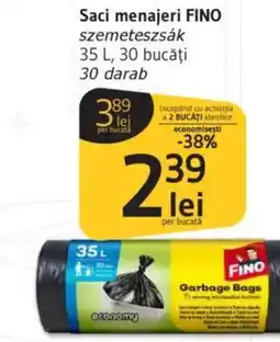 Supeco Saci menajeri FINO Ofertă