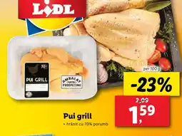 Lidl Pui grill Ofertă