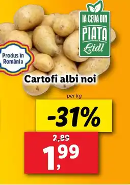 Lidl Cartofi albi noi Ofertă