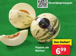 Lidl Pepene alb Matisse Ofertă