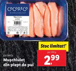 Lidl COCORICO Muschiuleţ din piept de pui Ofertă