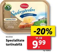 Lidl MILBONA Specialitate tartinabilǎ Ofertă