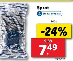 Lidl Şprot Ofertă