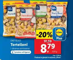 Lidl CHEF SELECT Tortelloni Ofertă