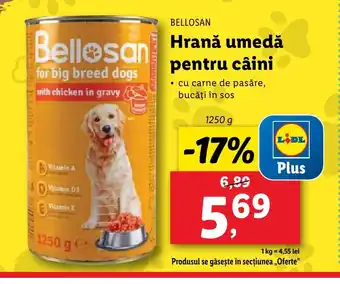 Lidl BELLOSAN Hrană umedă pentru câini Ofertă