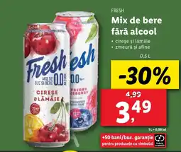 Lidl FRESH Mix de bere fără alcool Ofertă