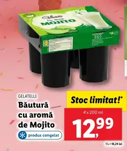 Lidl GELATELLI Băutură cu aromă de Mojito Ofertă