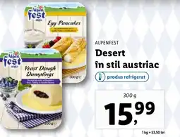 Lidl ALPENFEST Desert în stil austriac Ofertă