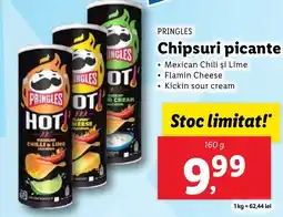 Lidl PRINGLES Chipsuri picante Ofertă