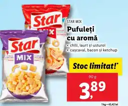 Lidl STAR MIX Pufuleţi cu aromă Ofertă