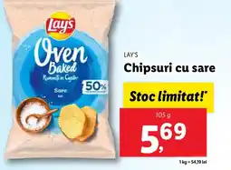 Lidl LAY'S Chipsuri cu sare Ofertă