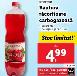 Lidl BIBORȚENI Băutură răcoritoare carbogazoasă Ofertă