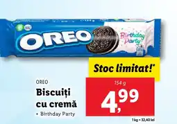 Lidl OREO Biscuiţi cu cremă Ofertă