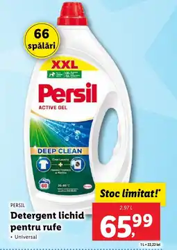 Lidl PERSIL Detergent lichid pentru rufe Ofertă