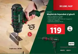 Lidl PARKSIDE Maşină de înşurubat și găurit Ofertă