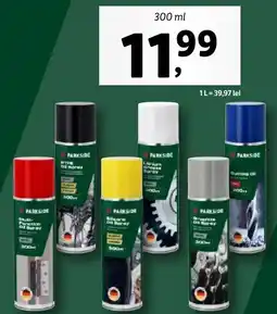 Lidl PARKSIDE Spray multifuncțional / silicon/ PTFE / lubrifiant Ofertă