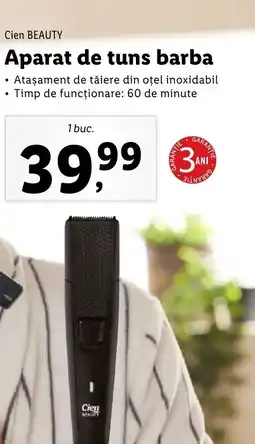 Lidl Cien BEAUTY Aparat de tuns barba Ofertă