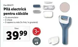 Lidl Cien BEAUTY Pilă electrică pentru călcâie Ofertă