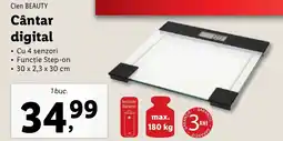 Lidl Cien BEAUTY Cântar digital Ofertă